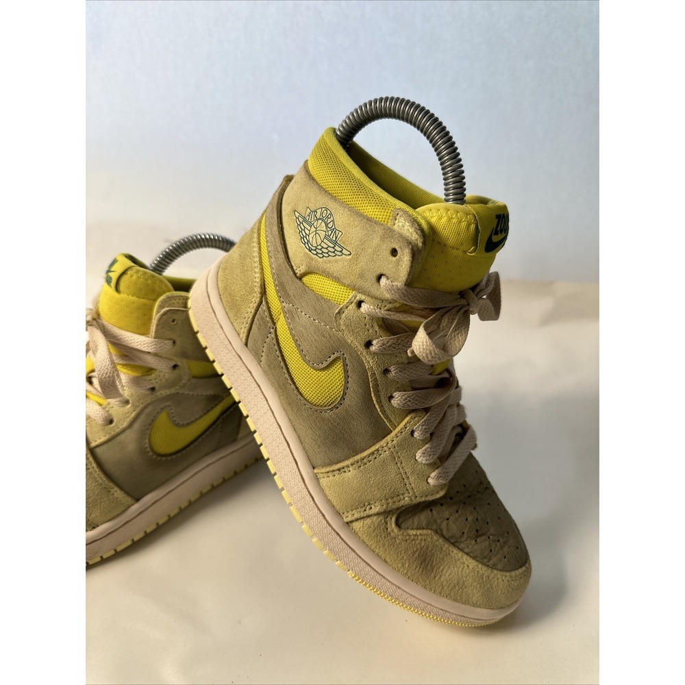 Nike Air Jordan 1‎ High Zoom CMFT 2 Citron Sneaker Shoes Womens Size US 5
